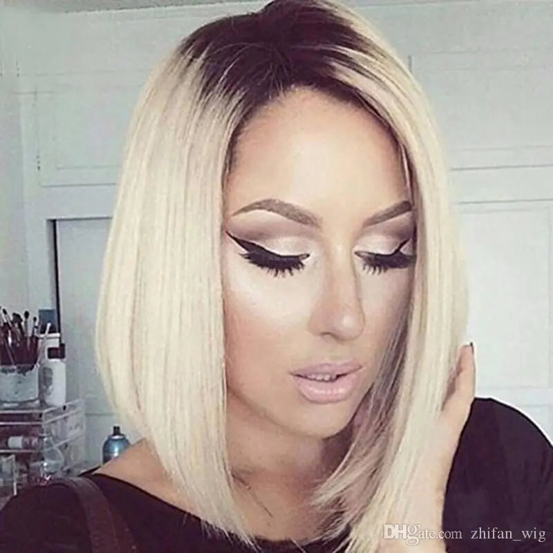 Gradient Short Hair Wig